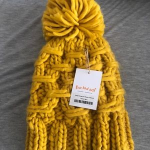 Three bird nest winter beanie